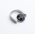 Natural Stone Fidget Spinner Ring – Anxiety Relief Spinning Ring