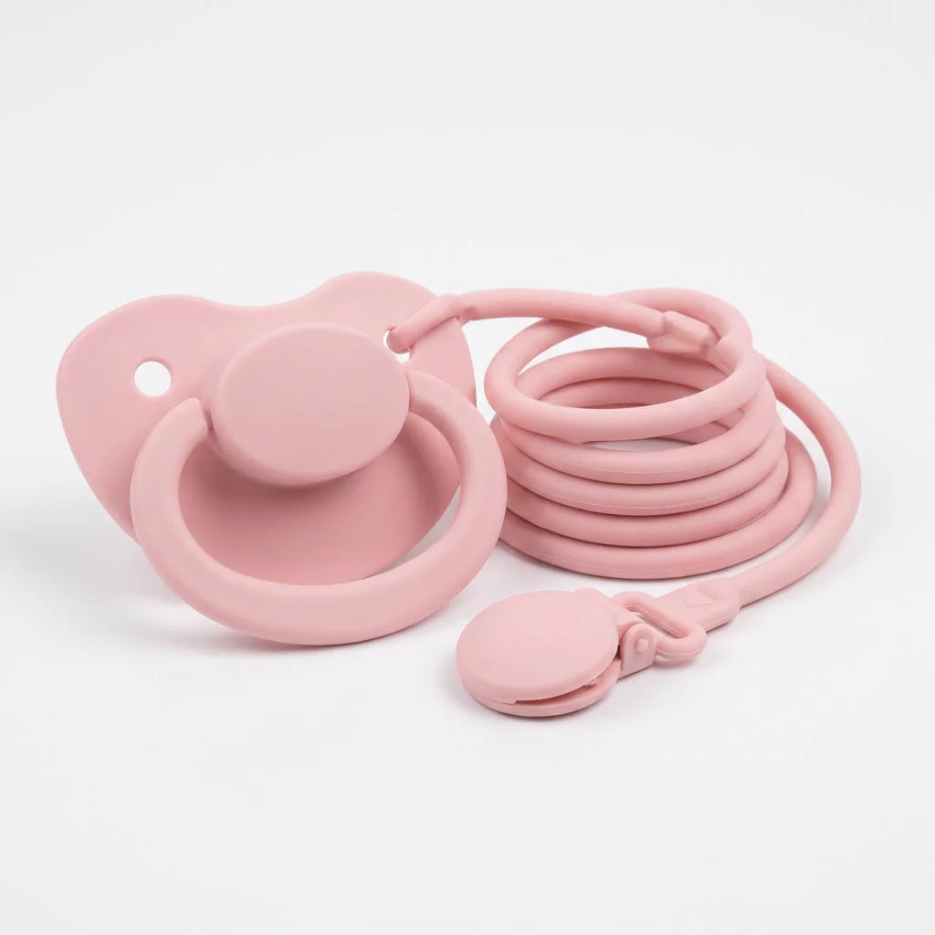 Adult Pacifier with Clip Chain Set - SoothWave